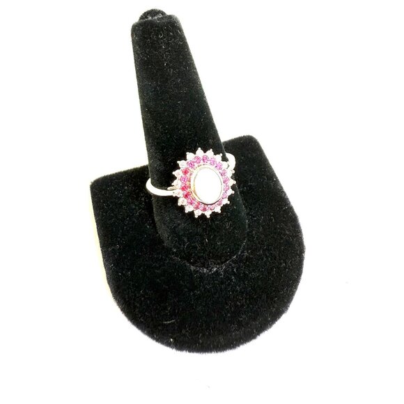 accentrix Jewelry - 😍"Put a Ring On IT Event" Austrian Opal Double Halo Ring